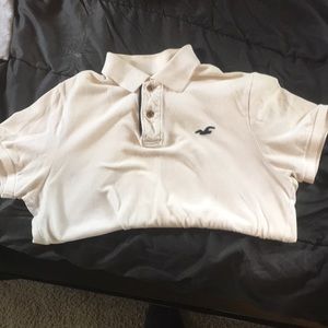 Hollister collard shirt